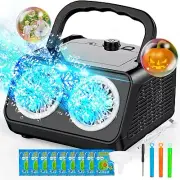 Automatic Bubble Machine Blower with 2 Fans 20000+ Bubbles per Minute for Kids P