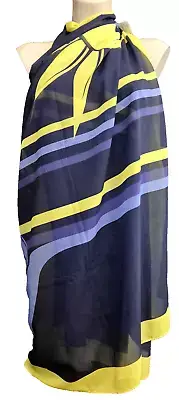 Aubade Paris T764 Pareo Strandbekleidung Sarong Cover-up Tuch in Lemo