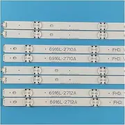 8 PCS/Set LED Backlight Strip for 49LJ510M 49LJ58300W 49UH603V 49UH620V 49LW340C 49LW340H 49LF5400 49UH610V 49LH570V 49LH590V