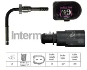 Exhaust Temperature Sensor fits AUDI A4 B8 2.0D Pre Cat 07 to 15 Intermotor New