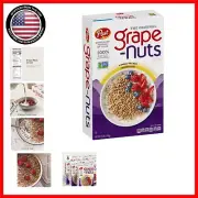 Post Grape Nuts Non-GMO Cereal Pack of 8 - Crunchy Whole Grain Goodness