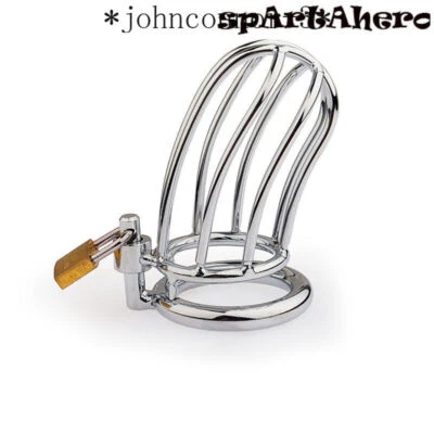 Metal Male Chastity Cage Size Locks Rings Chastity Devices Anti Cheating Shop