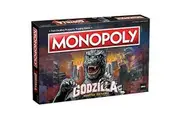 Monopoly: Godzilla Based on Classic Monster Movie Franchise Godzilla Collectible Monopoly Game Featuring Familiar Locations and Iconic Kaiju Monsters