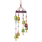 Nupremo Rajasthan Handcrafted Wind Chimes Door/Wall Hangings (Ring Bell)