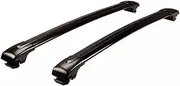 2PC Cross Bars Compatible for Toyota Sienna 2021-2025 Crossbar Luggage Carrier Roof Rack Rail Carrier Lockable Cargo Bars(Black)