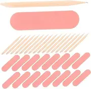 Beaupretty 50pcs Nail Files Kit Mini Reusable Nail Buffer Block Cuticle Pusher Tool for Care Travel-friendly Fine Grinding for Manicures Buffing
