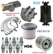 Tune Up Kit Filters Cap Wire Spark Plug For MITSUBISHI MONTERO V6 3.0L 1989-1991 (for: Mitsubishi)