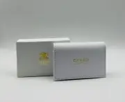 Creed-Women’s Luxury Fragrance White Leather Wallet Discovery Set 8x1.7ml NIB