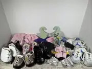 THE BEAR MILL,Fits Build A Bear Lot Of 7 Pairs Of Shoes And Clothes Etc