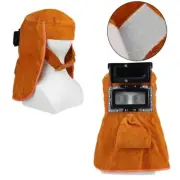 Solar Powered Auto Dimming Welding Helmet Hood with Adjustable Brightness