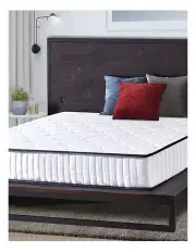 [DreamZ] Foam Medium Firm Double Size Spring Mattress in White