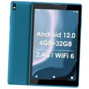 Android Tablet 8 inch, Android 12 Tablet, 4GB RAM 32GB ROM, Quad 8‘’ Tab Green