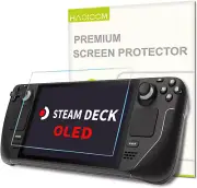 2-Pack Steam Deck OLED Screen Protector(7.4 Inch) Soft Film Easy to Install Anti