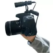 Supercardioid Camera PC Microphone Audio Shotgun Mic For Smartphone DSLR iPhone