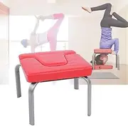 Ysswjzz Stand Yoga Chair, Stand Yoga Chair for Family and Gym Woman Man Bench for Sport Exercises Fitness Equipment Red