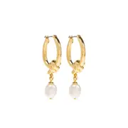 [Kate Spade] Kate Spade Pearl-embellished Earrings ONE SIZE GOLD