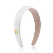 Balmain Legacy Leather Puffed Headband Limited Edition