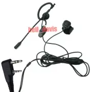 4-014K Ear Headset with Finger PTT for PX-777 PX-888 UV-5R KG-UV8D Ear Headset
