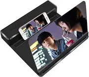 HD Cell Phone Mobile Phone Smart Phone Screen Amplifier, Phone Screen Amplifier,Phone Projector for Movies, Videos, Gaming,Compatible with Smartphones