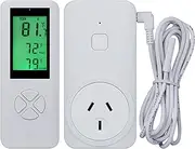 DIGITEN Wireless Digital Temperature Controller Switch Thermostat with Remote Sensor, WTC200, Modern Style, RF Protocol, Greenhouse, Homebrewing Temp Controller