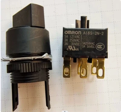 1PCS New For Transfer switch Rotary switch button A16S-2N-2