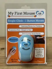 My First Mouse – Wireless Single Click One Button Mouse Designed for Small