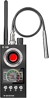 Wattne Anti Spy Detector, Bug Detector, KORKUAN RF Detector, Hidden Camera Detectors, Camera Finder for Wireless Audio Bug Camera Detector Finder, Upgraded Version