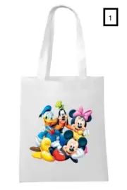 NEW!! Mickey Mouse And Friends Tote Bag & FREE SHIPPING!