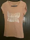 Wound Up NWT Women's Junior's Cap Sleeve Top Weekend Forever Pink Medium 7-9