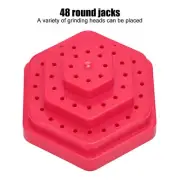 Nail Drill Bits Holder 48 Big Holes Nail Drill Bits Storage Stand Nails Nece HR6