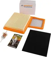 Huskey Golf Cart Tune Up Kit for Yamaha Gas Golf Carts Including Clutch Drive Belt, Starter Generator Belt, Pre-Filter, Air Filter, Fuel Filter & NGK Spark Plug
