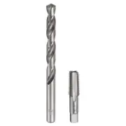Tap and Drill Bit Set 1/4-18 NPT Straight Flute Thread Tap & 11mm Drill Bit