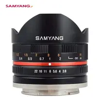 在飛比找樂天市場購物網優惠-Samyang 鏡頭專賣店: 8mm F2.8魚眼鏡頭II(