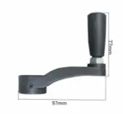 1x Drill Press Table Crank Handle Raise Lower 14.3mm Bore West Lake Bench ZQ4113