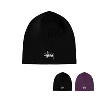 在飛比找蝦皮商城優惠-STUSSY 細針毛帽 小標 BASIC SKULLCAP 