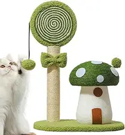 Mushroom Shaped Cat Scratch Post - Cat Scratch Board, Small Cat Climbing Frame | Stable Natural Hemp Rope, Your Cat Will Love It And You Will Appreciate The Clean And Natural Touch That It Will Add To