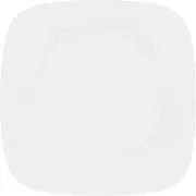 [CORELLE] Pure White 22.75cm Luncheon Plate, Pack of 6