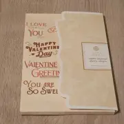 Anna Griffin Smitten Sentiments Rub On Transfers Valentines Day New