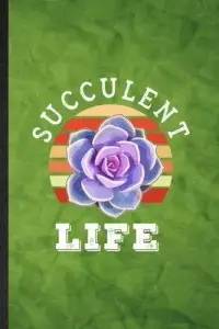 在飛比找博客來優惠-Succulents Life: Funny Blank L