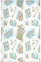 GAIREG Playful White Dish Cloths & Dish Towels, 28x18 Bulk Tea Towels Cute, Set of 6