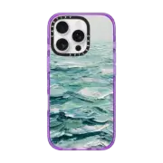 iPhone 16 Pro Impact Case MagSafe Compatible Minty Sea