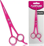 Professional Hairdresser Scissors 6.5" Inch Pink Hair Cutting Shears Japanese Stainless Steel Salon Barber Scissor (Barber Scissors, Japanese, B-4)