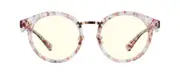 Gunnar FLOWER POWER Blue-Light Block FLW-08009 Men's Glasses Pink Size 51 - Private Health Rebate - Blue Light Block Available
