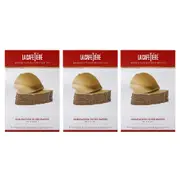 3x 100pc La Cafetiere 19cm Unbleached Coffee Filter Paper Pour/Machine BRN Size4