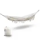 Gardeon Hammock Bed Rope Tassel Outdoor Hammocks Chair Camping