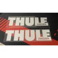 在飛比找蝦皮購物優惠-THULE 都樂 貼紙 旅行風 露營 行李箱 車頂箱 車頂籃