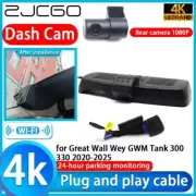 4K 2160P Wifi DVR Dash Cam Camera for Great Wall Wey GWM Tank 300 330 2020-2025