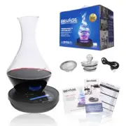Wine Decanter System - Bevage Pro - USB Electric - 750ML Glass Decanter