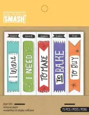 K & Company Smash Page Tabs 75 Pieces Flag Embellishments Scrapbook Paper Crafts
