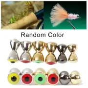 25x Brass Dumbbell Eyes Fly Tying Hourglass Eyes Fly Tying Beads For Flies US A